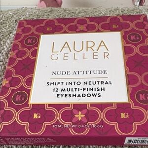 NWT Laura Geller Shift Into Neutral Eyeshadow Palette 12 eyeshadows